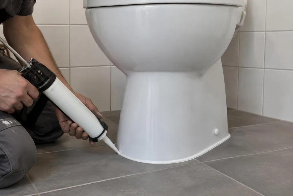 Kitbedrijf Heino – replacing toilet sealant